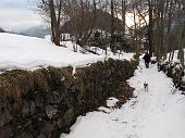 Salita invernale da Nona di Vilminore al Passo della Manina e al Monte Sasna il 17 dicembre 2009 - FOTOGALLERY